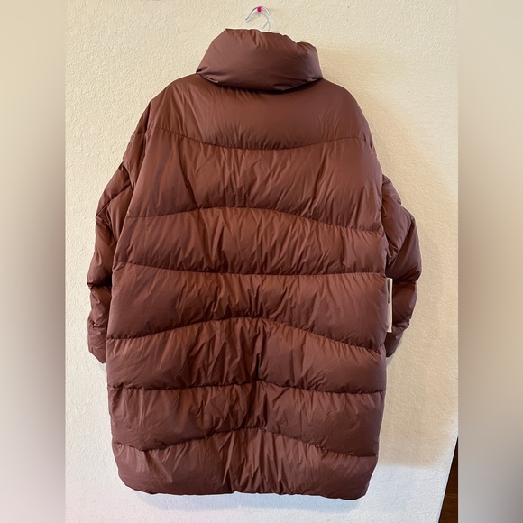 NWT Lululemon Long Oversized Down Jacket / Roasted Brown ——M/L - Picture 9 of 10